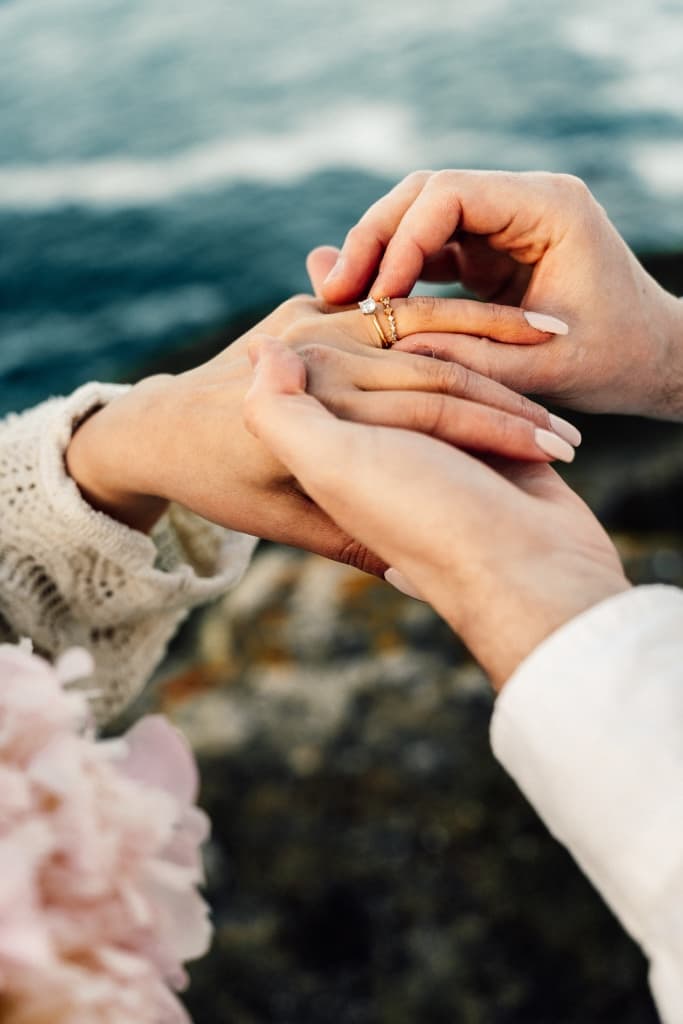 Ring exchange on cliff edge
